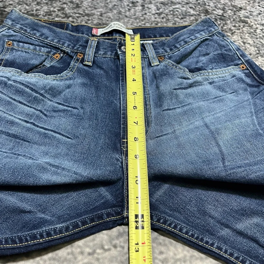 Levi's 569 Loose Straight Jeans 31x34 Blue Vintage‎ 2000s Baggy Wide Leg Grunge